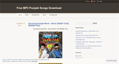 Desktop Screenshot of freemp3punjabisongsdownload.wordpress.com