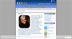 Desktop Screenshot of kenarnold.wordpress.com