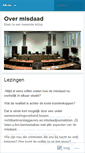 Mobile Screenshot of misdaadlezing.wordpress.com