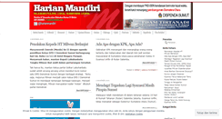 Desktop Screenshot of harianmandiri.wordpress.com