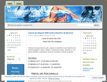 Tablet Screenshot of natacionmonovarclub.wordpress.com