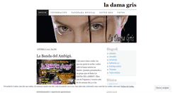 Desktop Screenshot of ladamagris.wordpress.com