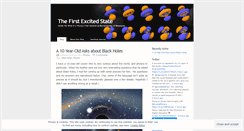 Desktop Screenshot of excitedstate.wordpress.com