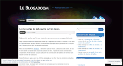 Desktop Screenshot of doomshow.wordpress.com