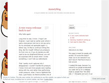 Tablet Screenshot of marikablog.wordpress.com