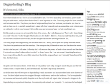 Tablet Screenshot of dagnydarling.wordpress.com