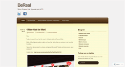Desktop Screenshot of berealonsl.wordpress.com
