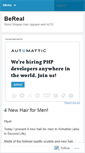 Mobile Screenshot of berealonsl.wordpress.com