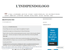 Tablet Screenshot of indipendologo.wordpress.com