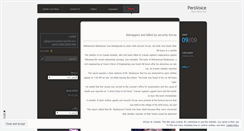 Desktop Screenshot of personline.wordpress.com