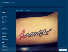 Tablet Screenshot of freewekoo.wordpress.com