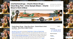 Desktop Screenshot of charliesheendrugs.wordpress.com