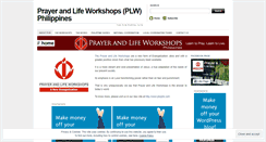 Desktop Screenshot of prayerandlifeworkshops.wordpress.com