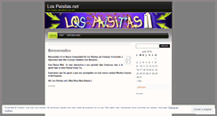 Desktop Screenshot of lospaisitas.wordpress.com