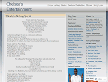 Tablet Screenshot of chelseasreviews.wordpress.com