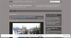 Desktop Screenshot of edsonloyolla.wordpress.com