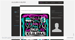 Desktop Screenshot of kilolibra.wordpress.com