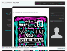 Tablet Screenshot of kilolibra.wordpress.com