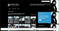 Desktop Screenshot of lelilef.wordpress.com