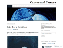 Tablet Screenshot of christinemontagueart.wordpress.com