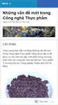 Mobile Screenshot of nhungvandemoi.wordpress.com