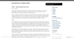 Desktop Screenshot of jorhipermidia.wordpress.com