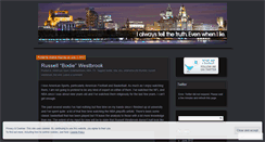 Desktop Screenshot of ialwaystellthetruth.wordpress.com