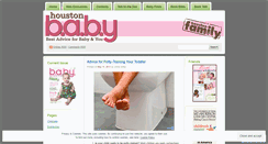 Desktop Screenshot of houstonbaby.wordpress.com