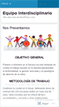 Mobile Screenshot of interdisciplinario.wordpress.com