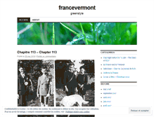 Tablet Screenshot of francevermont.wordpress.com