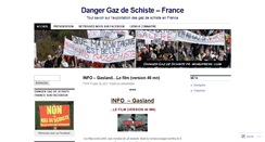 Desktop Screenshot of dangergazdeschistefr.wordpress.com