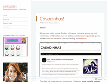 Tablet Screenshot of imgolden.wordpress.com