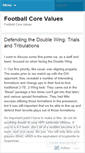Mobile Screenshot of footballcorevalues.wordpress.com