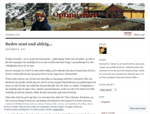Tablet Screenshot of optimistine.wordpress.com