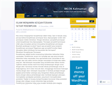 Tablet Screenshot of bkldkkalimantan.wordpress.com