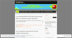 Desktop Screenshot of bloogforyou.wordpress.com