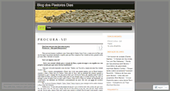 Desktop Screenshot of pastoresdias.wordpress.com