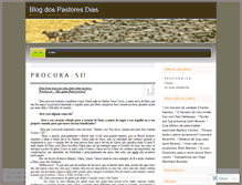 Tablet Screenshot of pastoresdias.wordpress.com