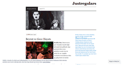 Desktop Screenshot of justregulars.wordpress.com