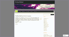 Desktop Screenshot of andiushalsan.wordpress.com