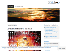 Tablet Screenshot of hilohep.wordpress.com