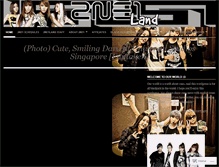 Tablet Screenshot of 2ne1land.wordpress.com