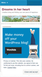 Mobile Screenshot of dreamsinherheart.wordpress.com