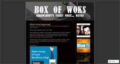 Desktop Screenshot of boxofwoks.wordpress.com