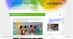 Desktop Screenshot of kkblogsite.wordpress.com