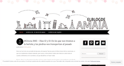 Desktop Screenshot of elblogdeamaia2.wordpress.com