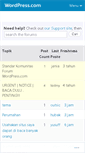 Mobile Screenshot of id.forums.wordpress.com
