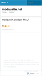 Mobile Screenshot of modaustin.wordpress.com