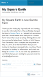 Mobile Screenshot of mysquareearth.wordpress.com