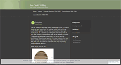 Desktop Screenshot of iainclark.wordpress.com